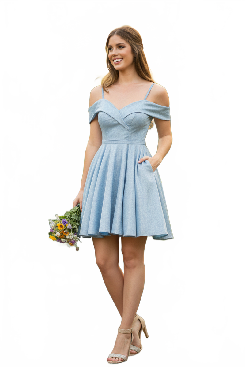 Dama Dresses for Quinceanera in Powder Blue Style 5228 Quince Outfit