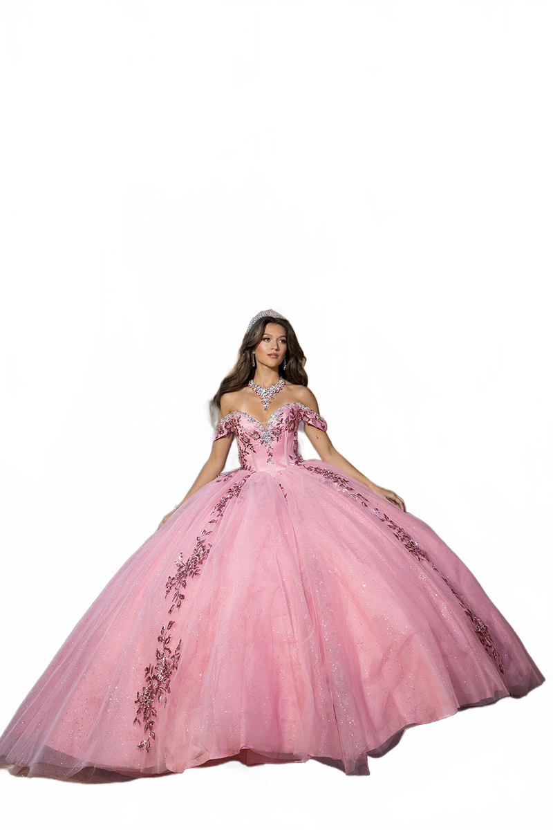 Off Shoulder Bow Ball Gown by Bella Princess c