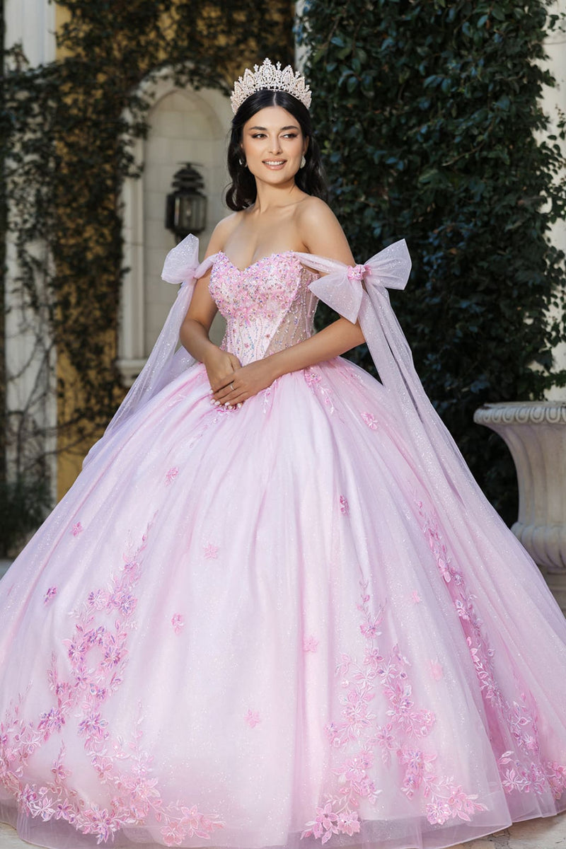 Pageant Dress Sweetheart Cape Sleeves Ball Gown By Layla K LK263