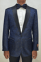 Paisley-300 Navy/Black - Mens Wholesale Blazers - AlbertoNardoniStore