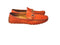 P014091 Palm Beach Genuine Ostrich Driver- Sport Rust