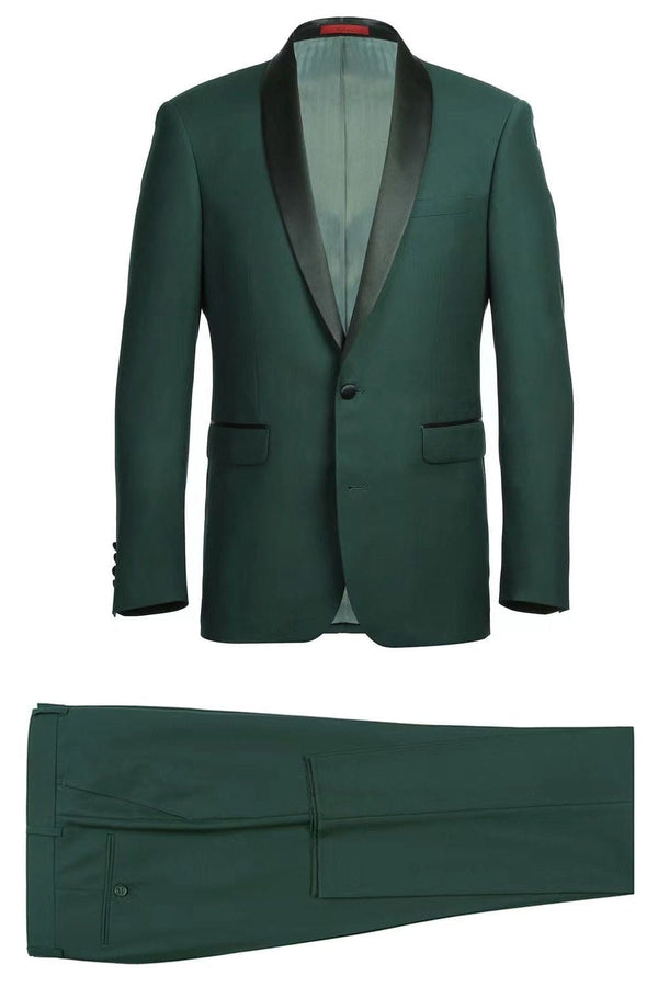 Green Prom Tux - Emerald Green Mens Tuxedos