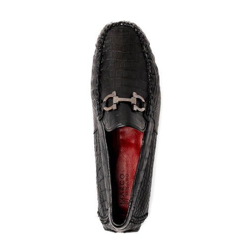 Marco Di Milano Parma Caiman Belly Bit Drivers Black