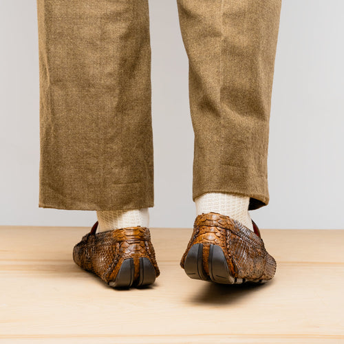 Marco_Di_Milano Pia Cognac Leather Luxury Shoe