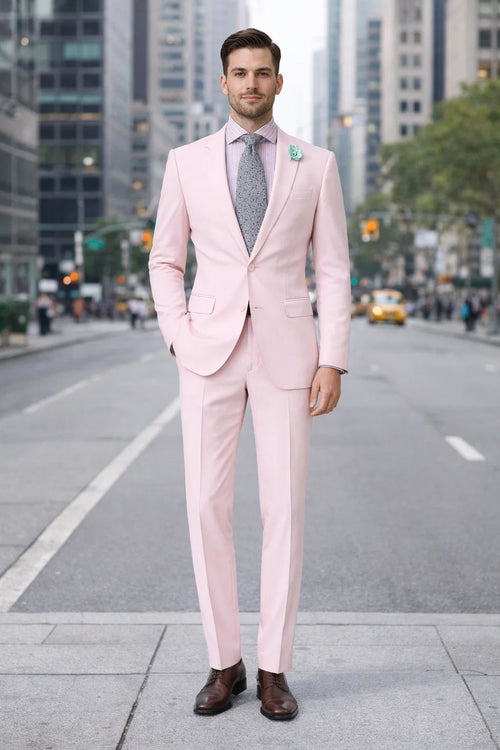 Pink Seersucker Suit
