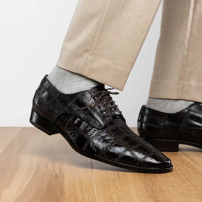 Marco Di Milano Pissa Brown Leather Oxford