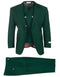 Mens Green Wool Suit - Any Brand Style Size