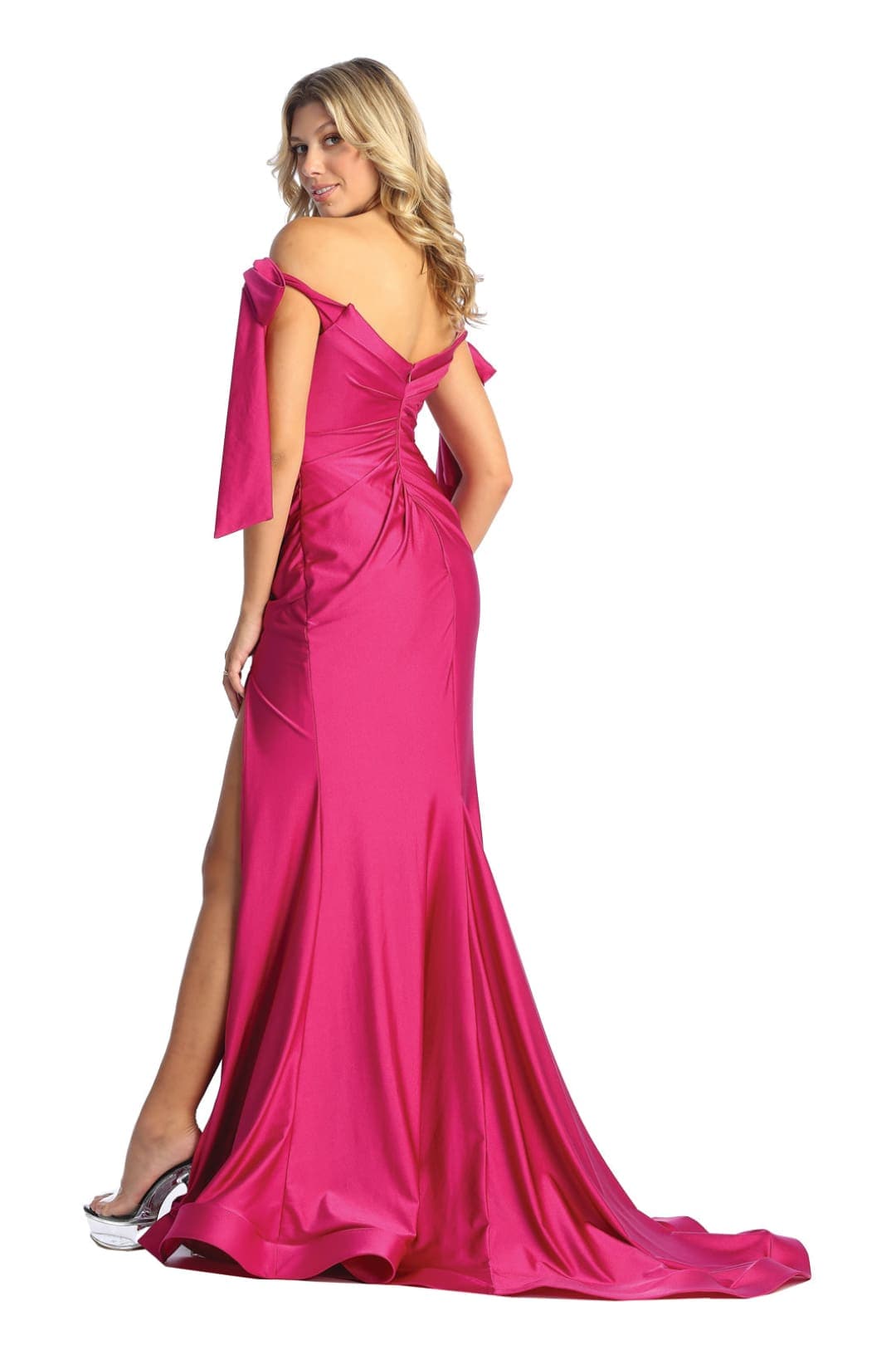 Plus Size Dress Long Simple Stretchy Evening Gown