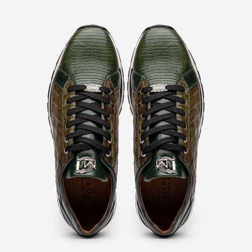 Marco Di Milano Portici Green Men's Sneakers 