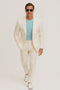 Mens Don Johnson Miami Vice White Suit Costume