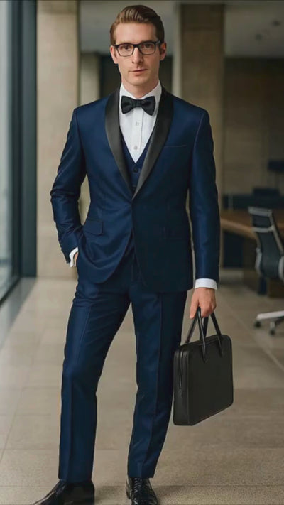 luxury-navy-blue-satin-tuxedo-men’s