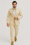 White and Gold Suit or Ivory - Gold  Tuxedo  Suit Matching Bowtie paisley pattern suit