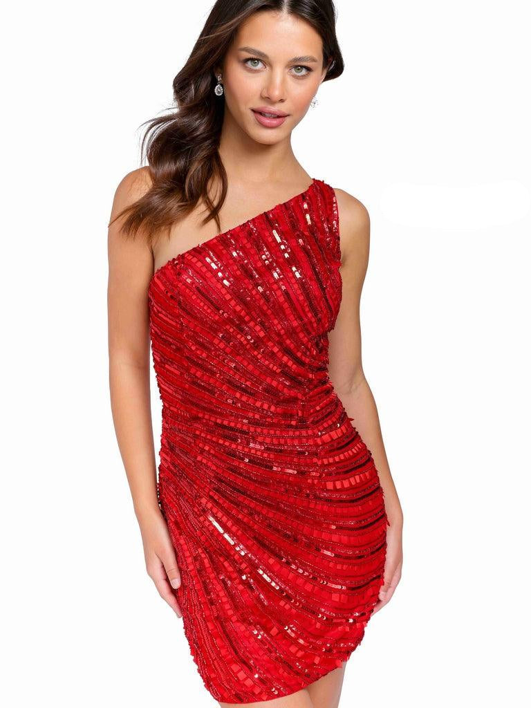 Primavera Couture 3845 - Beaded Sequin Homecoming Dress