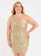 Primavera Couture 3883 - Sequin Homecoming Dress