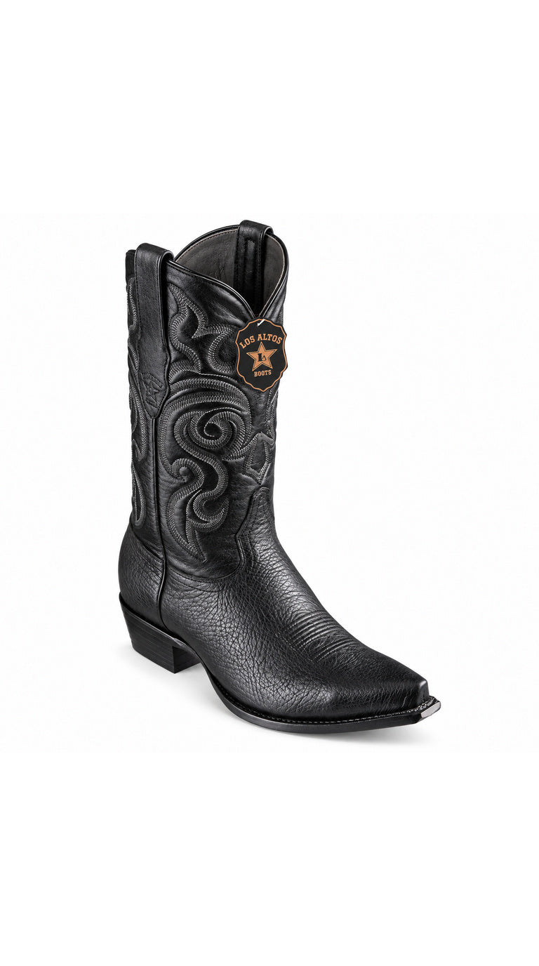 Los Altos Bull Shoulder Snip Toe Boot