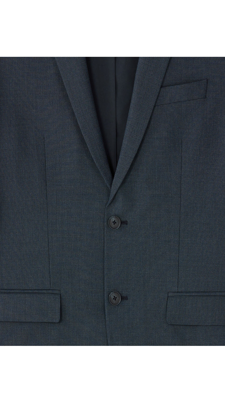 Slim Fit Bi-Stretch Suit Jacket - Navy Fant