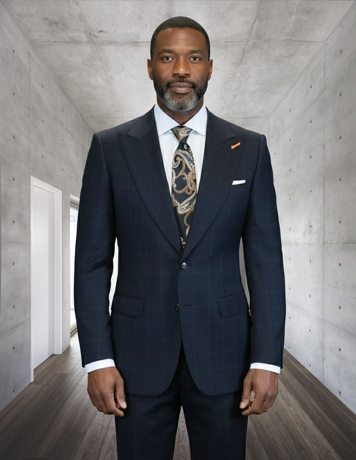 statement-men-s-2-piece-100-wool-modern-fit-suit-wide-peak-lapel