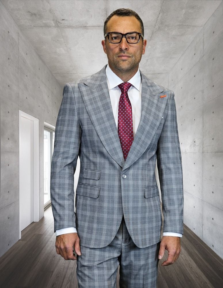 statement-men-s-2-piece-100-wool-modern-fit-suit-wide-peak-lapel