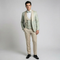 Pink Floral Shawl Lapel Tuxedo Set – Wedding and Prom