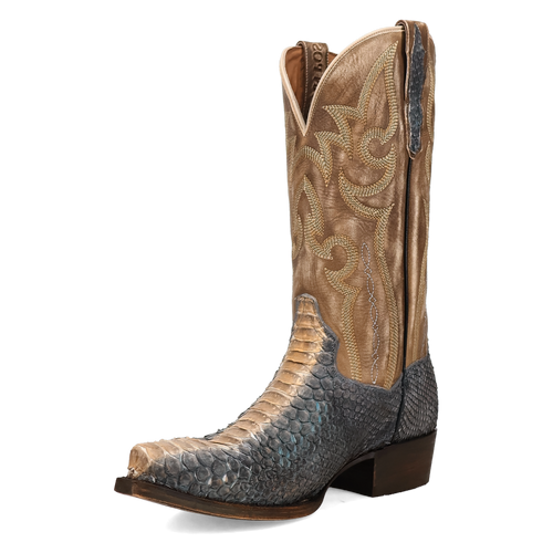 Dan Post Stryker Python Boot - Luxury Exotic Leather Cowboy Boot