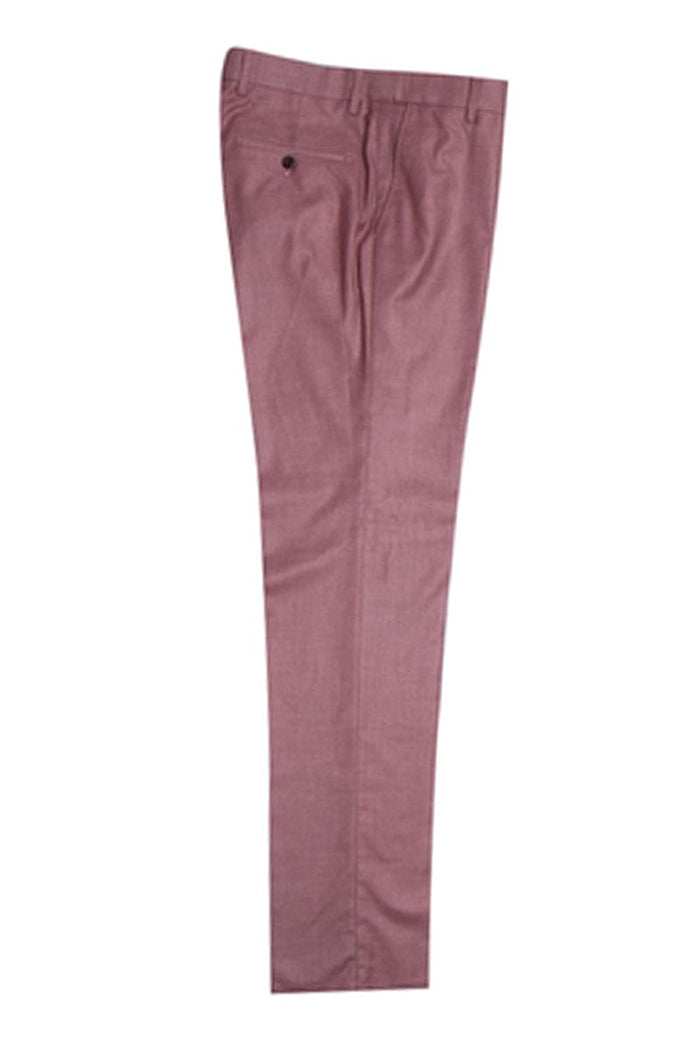 "Mens Stacy Adams Suit -Stacy Adams  Suit Men's Sharkskin Suit - One Button Peak Lapel Vested in Salmon Pink"