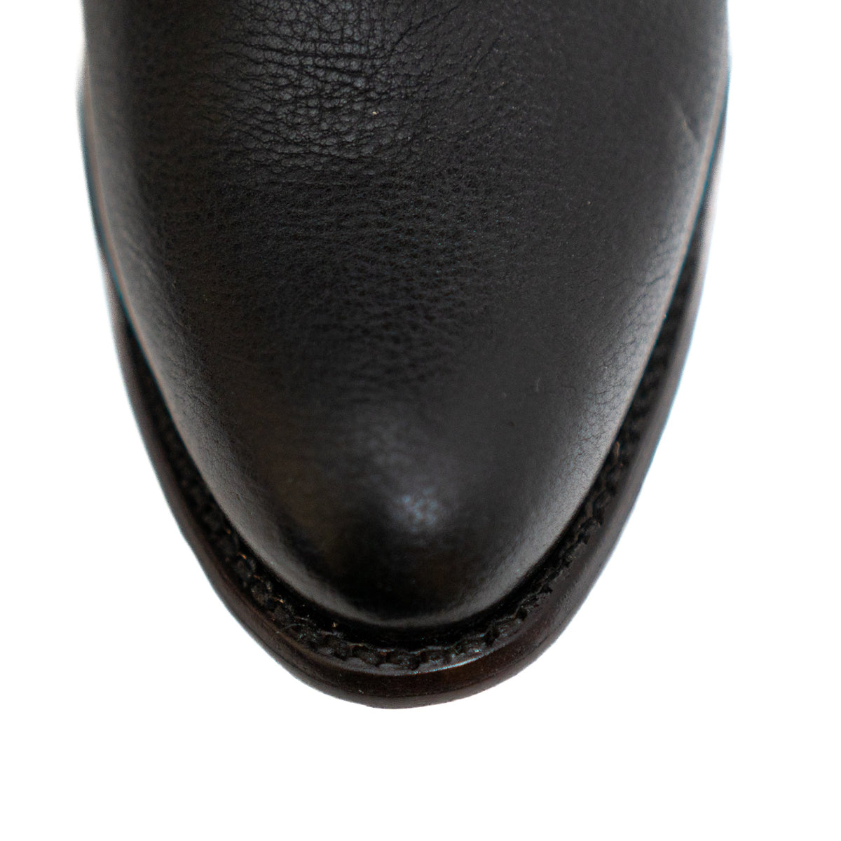 Los Altos Men's Toe Roper Boot Belmont Black - Belmont Black