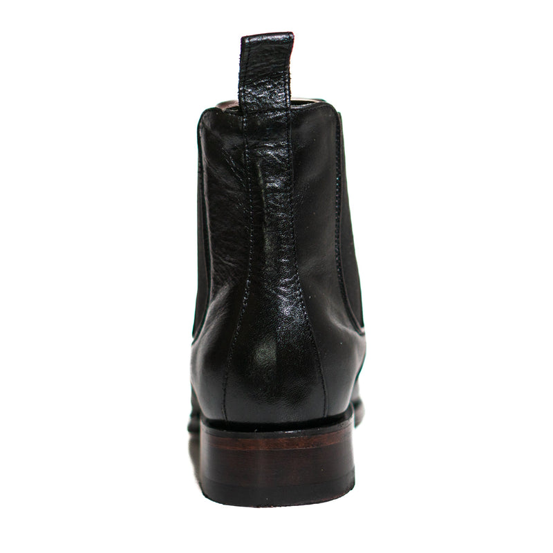 Los Altos Men's Toe Roper Boot Belmont Black - Belmont Black