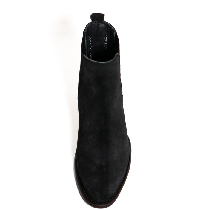 Los Altos Men's Toe Roper Boot Gamuza Black - Gamuza Black