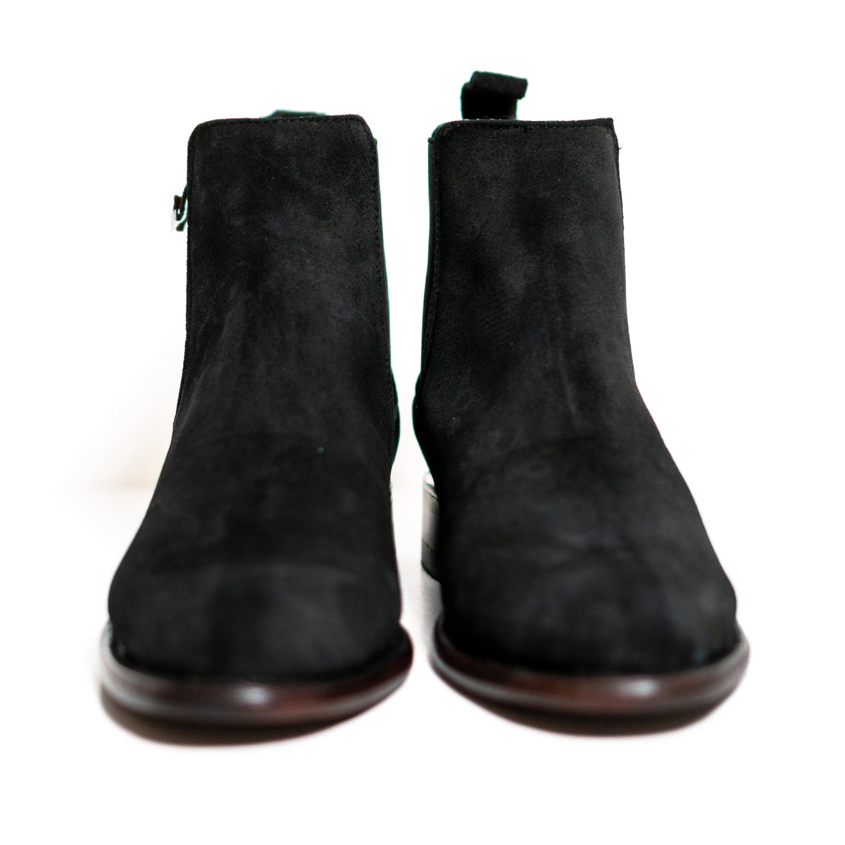 Los Altos Men's Toe Roper Boot Gamuza Black - Gamuza Black