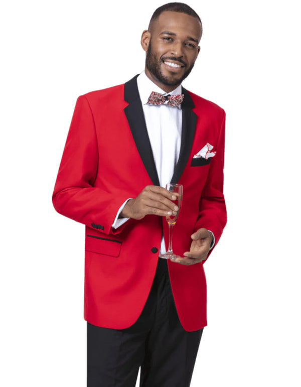 Red Prom Suit - Red Suit For Prom - Red Groom Suit - AlbertoNardoniStore