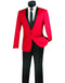 Red Prom Suit - Red Suit For Prom - Red Groom Suit - AlbertoNardoniStore