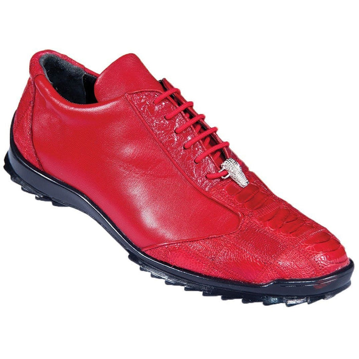 Sneaker de Piel Avestruz Pata