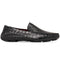Marco Di Milano Remo Black Caiman Driving Shoes