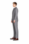 Renoir Suits - Renoir Fashion - Renoir Clothing Super 140s Wool 2-Button CLASSIC FIT Suit in Dark Grey (Short, Regular, and Long Available) by Renoir