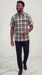 Mens 2 Piece Walking Suit - Classic Plaid