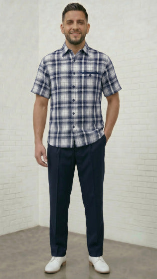 Mens 2 Piece Walking Suit - Classic Plaid