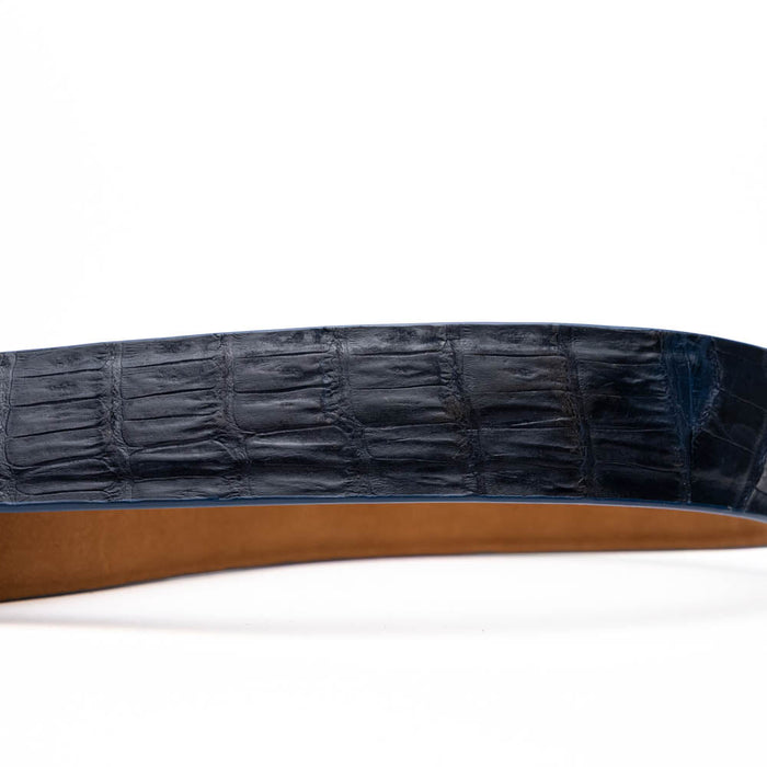 Marco Di Milano Riccardo Belt Navy Leather Shoe