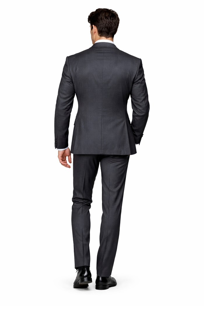 Rossi Man BOND RM1779 Slim Fit 3-Piece Black Suit â€“ Tailored Formalwear for Men