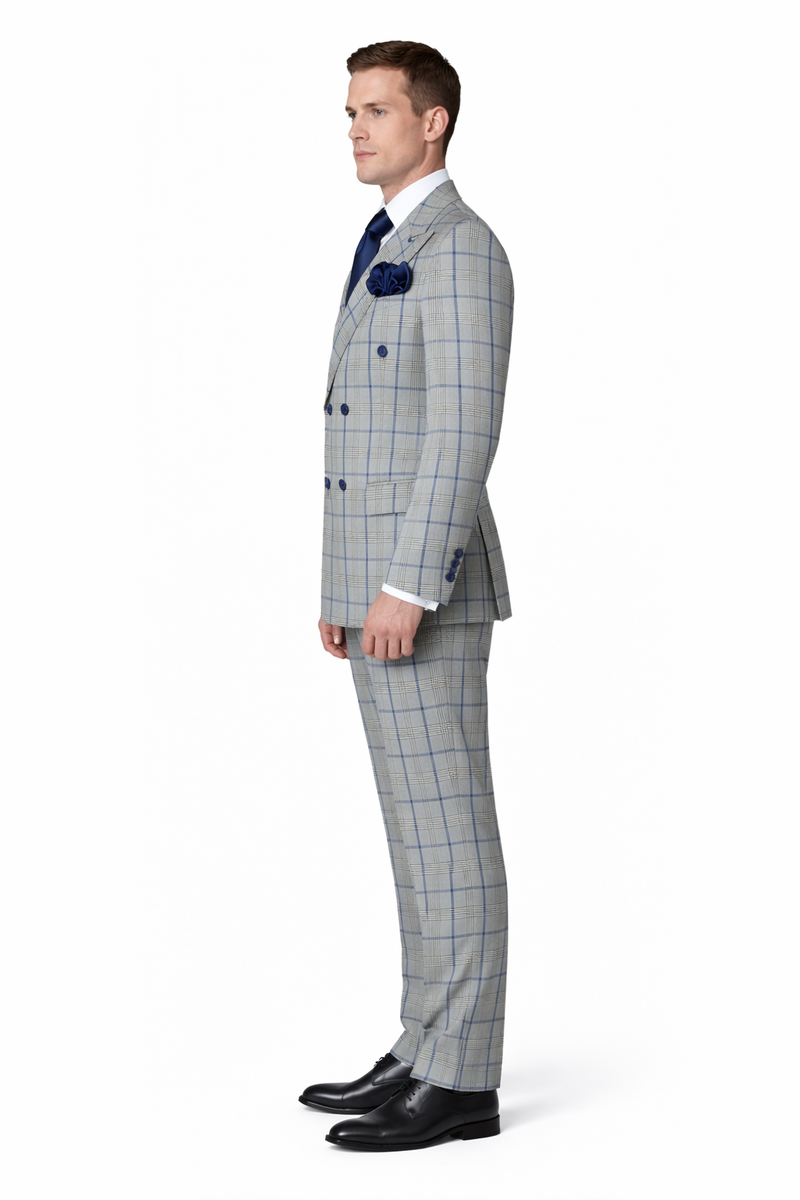 ROSSI MAN DOUBLE BREASTED SUIT ARTHUR RM2322