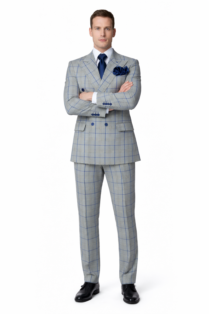 ROSSI MAN DOUBLE BREASTED SUIT ARTHUR RM2322