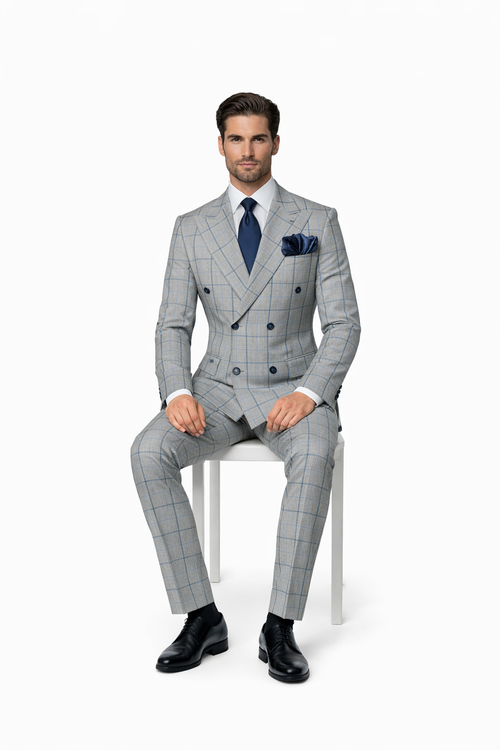 ROSSI MAN DOUBLE BREASTED SUIT ARTHUR RM2322