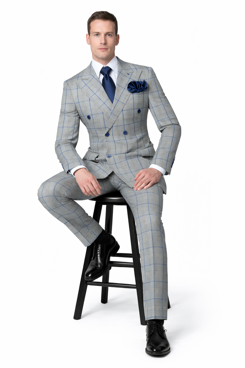ROSSI MAN DOUBLE BREASTED SUIT ARTHUR RM2322