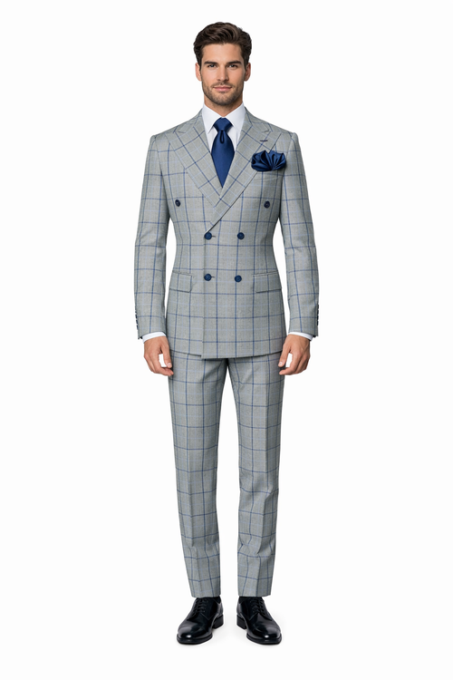 ROSSI MAN DOUBLE BREASTED SUIT ARTHUR RM2322