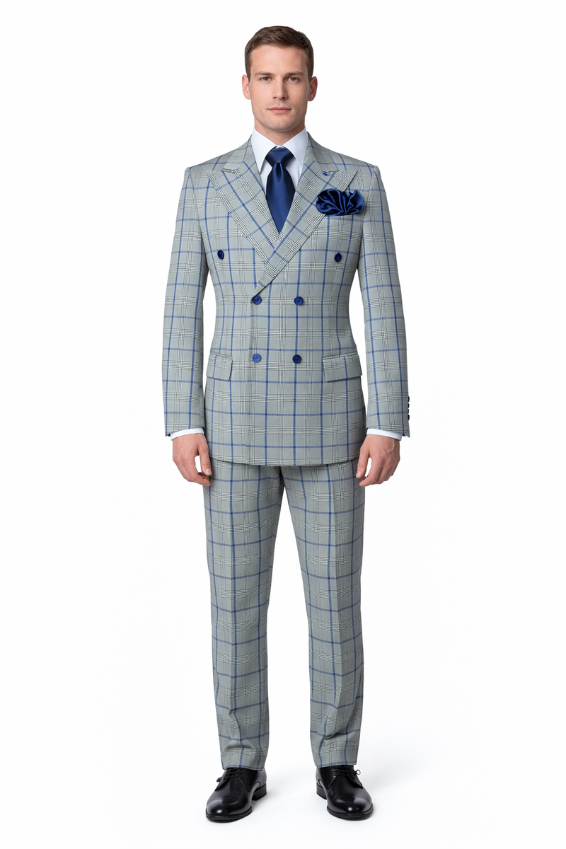 ROSSI MAN DOUBLE BREASTED SUIT ARTHUR RM2322