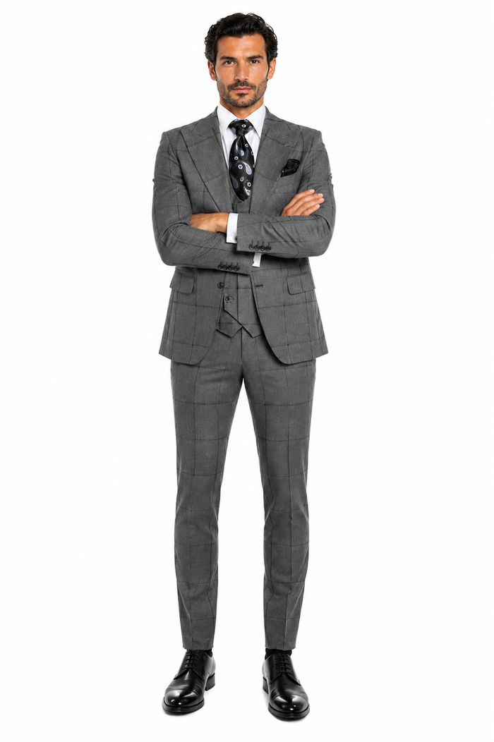 Rossi Man Men's Dress Suit â€“ Classic Rossiman Formalwear for Timeless Style