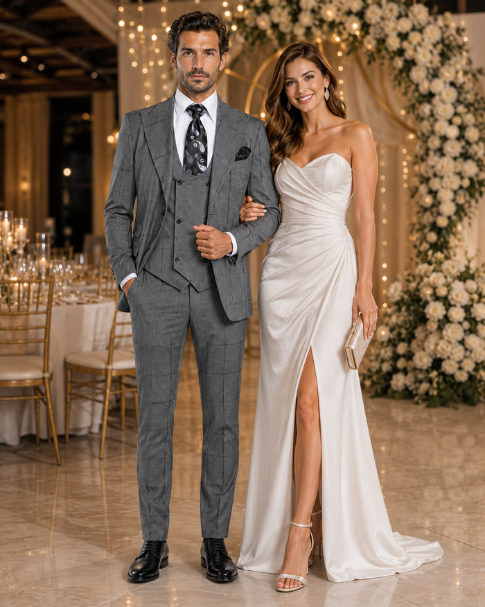 Rossi Man Men's Dress Suit â€“ Classic Rossiman Formalwear for Timeless Style