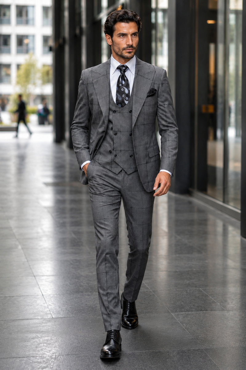 Rossi Man Men's Dress Suit â€“ Classic Rossiman Formalwear for Timeless Style
