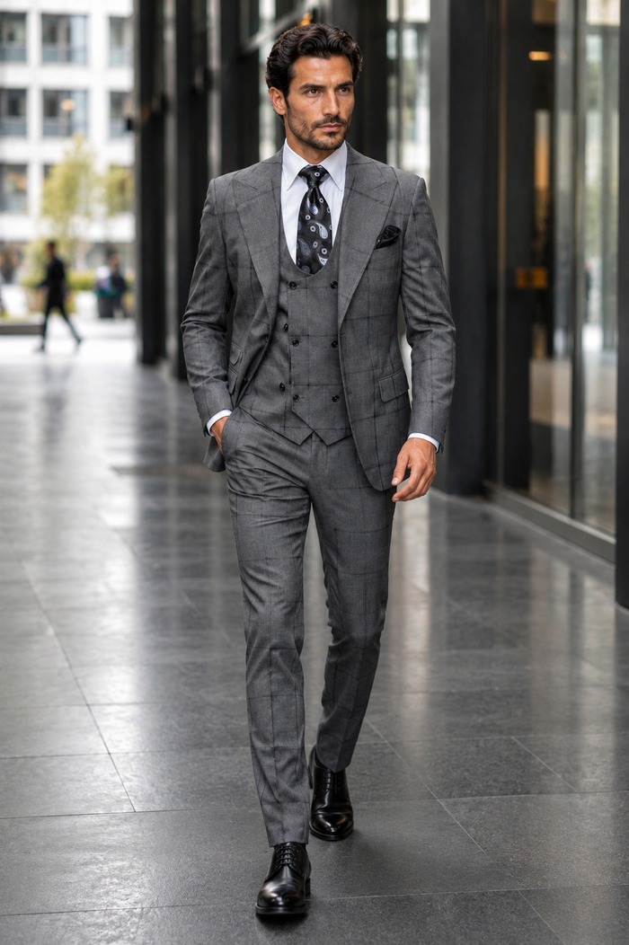 Rossi Man Men's Dress Suit â€“ Classic Rossiman Formalwear for Timeless Style