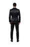 Rossi Man LEO RM1600 â€“ Black Slim Fit 3-Piece Suit for Men | Timeless Classic Formalwear