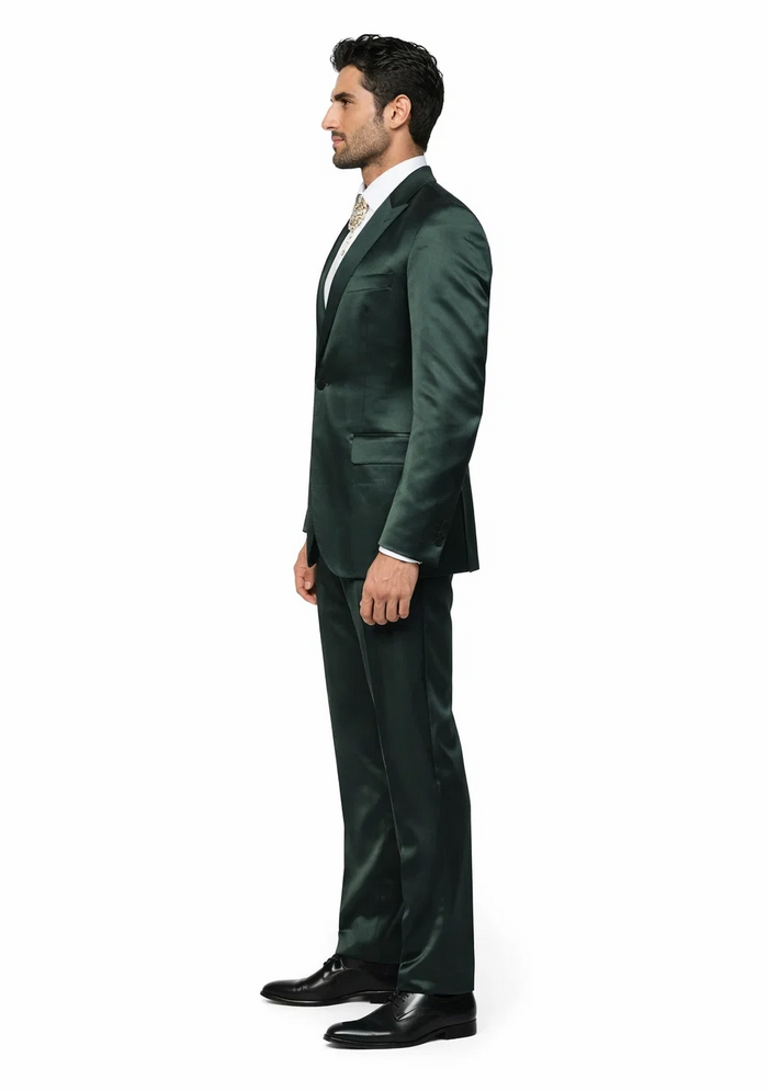 Rossi Man LEO RM1611 â€“ Slim Fit 3-Piece Suit for Men | Modern Tailored Formalwear